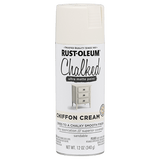 Chalked Paint Ultra Matte Paint - 12oz (6 Count) 302591 Rust-Oleum Chiffon Cream