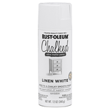 Chalked Paint Ultra Matte Paint - 12oz (6 Count) 302591 Rust-Oleum Linen White
