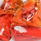 Chunky Orange Fire Glass American Specialty Glass