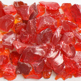 Chunky Terrazzo Glass TREDCHU2-50 American Specialty Glass Red #2 (1/4" - 3/8") 50 Lb.