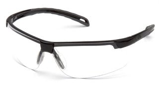 Clear H2MAX Anti-Fog Lens with Black Frame Safety Glasses - Case of 12 - Pyramex