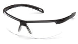 Clear H2MAX Anti-Fog Lens with Black Frame Safety Glasses SB8610DTM Pyramex Singles