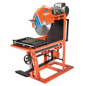 Clipper Blockbuster BBL Series Large Masonry Saw - Electric 70184683211 Norton 14" - Single Phase