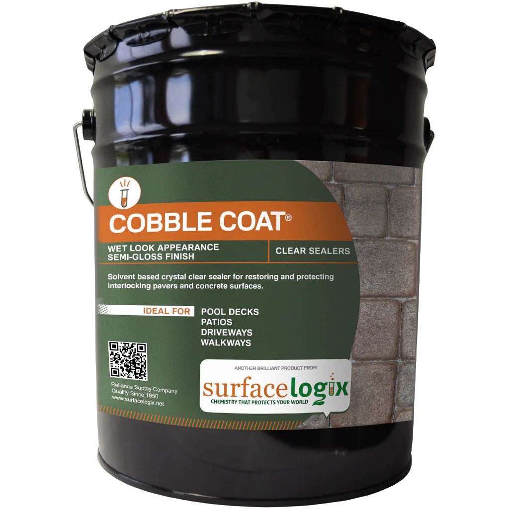 Cobble Protection Cobble Coat | Solvent Sealer | Concrete Sealer | Brick Paver Sealer ...