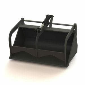 Compact Skid Steer Grapple Bucket 1304252W334G Arrow Material Handling BUCKET-COMPACTMAX, 42" W, MINI UQA & GRAPPLE