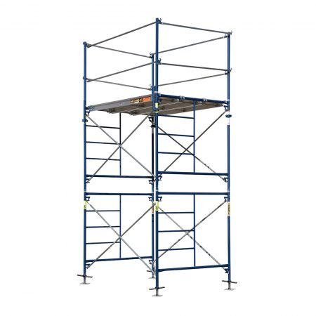 Complete Scaffold Tower With 24 IN. Leveling Jacks MetalTech