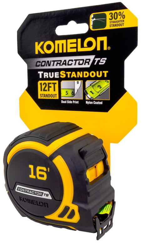 Contractor TS Tape Measure 93416 Komelon 16 ft.