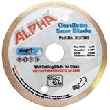 Cordless Saw Blade for Glass Alpha Tools