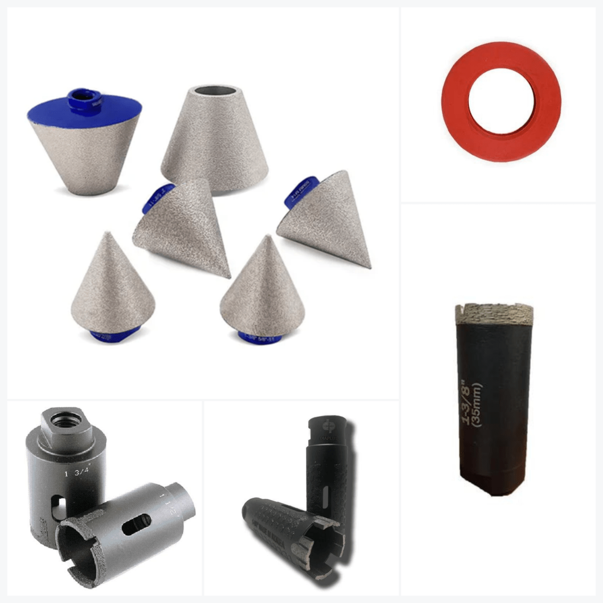 Core Bit Tool Set Core Bit Combo 2 | Coring Bits for Stone | Bits for Fabrication ...