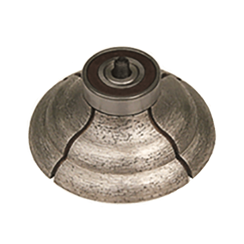 Cove Ogee (Slot Type) Router Bit Q-20-P1 Dia Plus Pos 1 - Coarse 3/4"