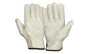 Cowhide Leather Driver Gloves - Box of 12 - Pyramex