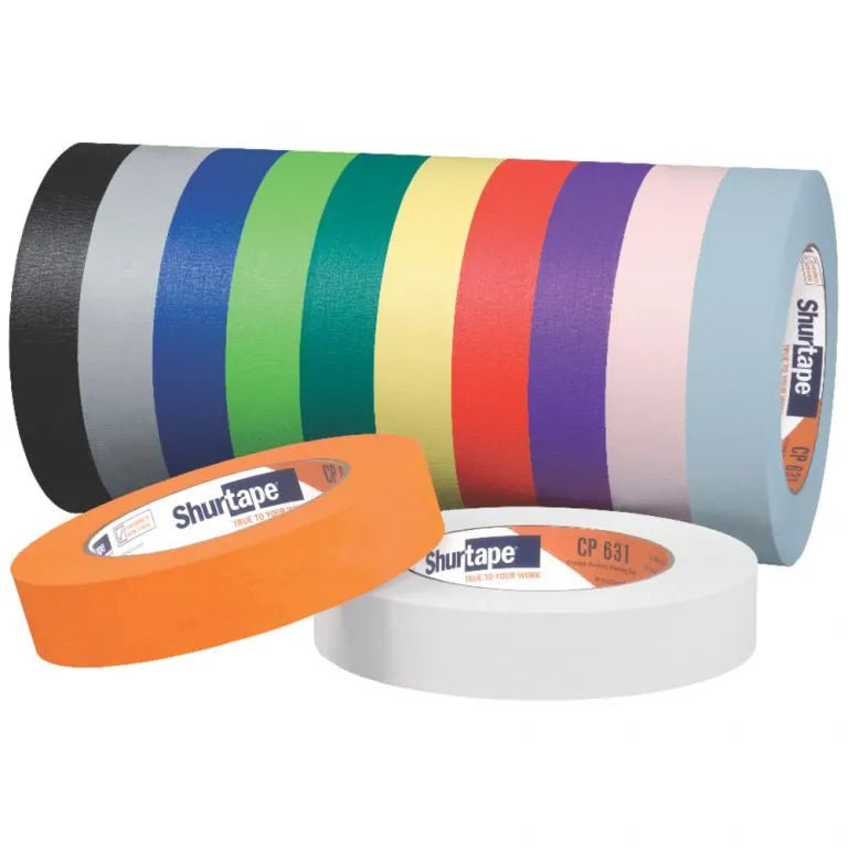 Cp 631 General Purpose Grade, Medium-High Adhesion Colored Masking Tape - Shurtape
