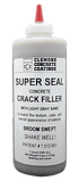 Crack Filler – 1 Quart (Pack of 3) FWS Clemons Concrete Coatings Light Gray