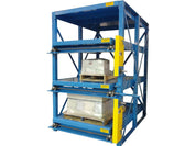 Crank-Out Glide-Out Storage Racks - Rack Engineering Division