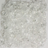 Crystal Clear Terrazzo Glass TCRCLEA1-50 American Specialty Glass 50 Lb. #1 (1/8" - 1/4")