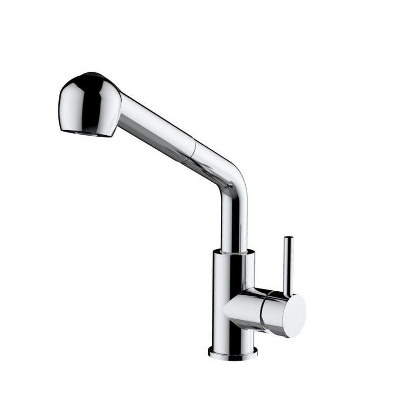 Dakota Signature 12 Inch Single Hole Pull-Out Kitchen Faucet - Dakota Sinks