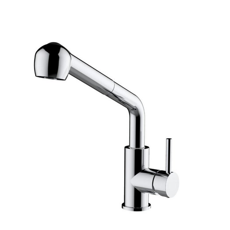 Dakota Signature 12 Inch Single Hole Pull-Out Kitchen Faucet Dakota Sinks