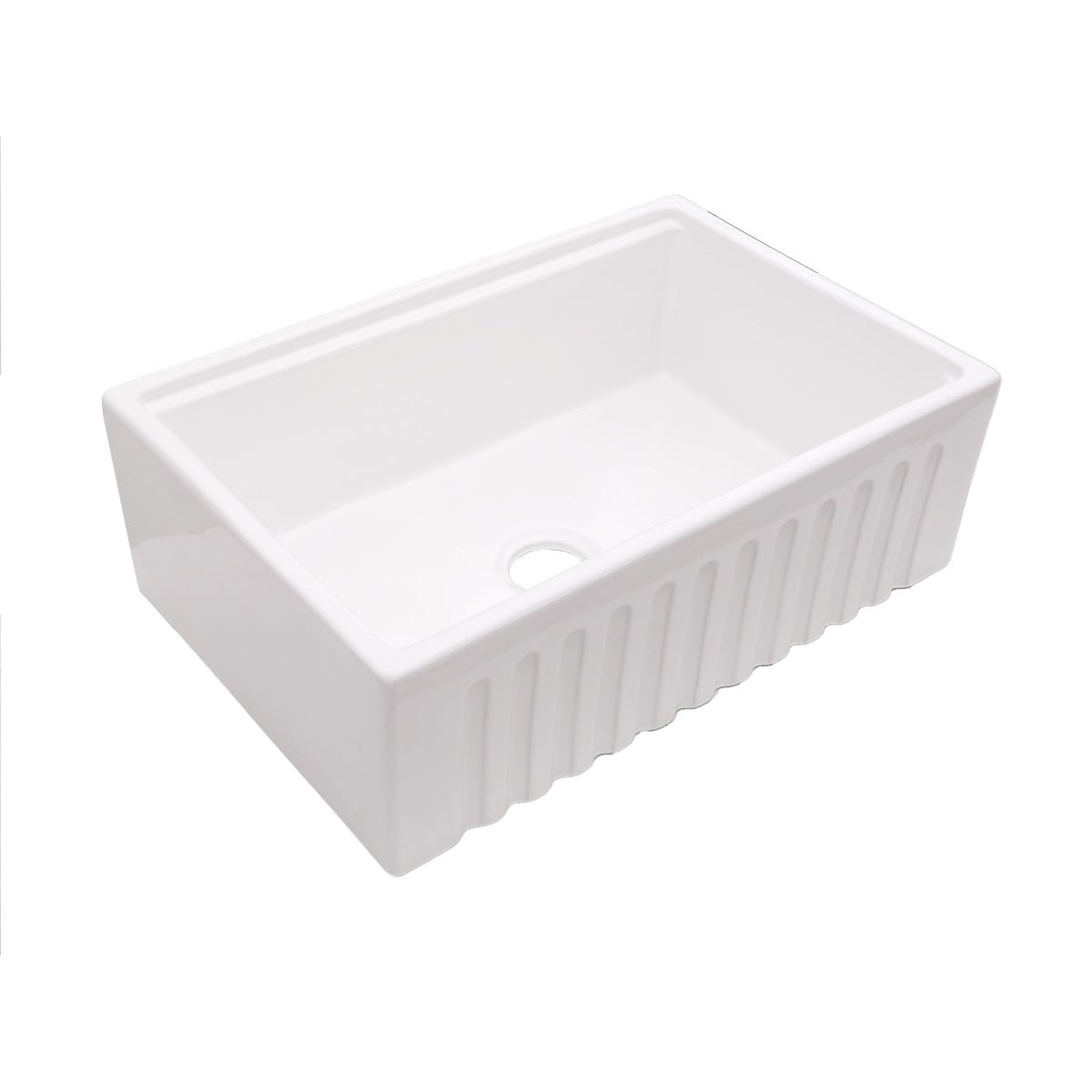 Dakota Signature Collection Apron Front Fire Clay Sinks w/Accessory Ledges Dakota Sinks