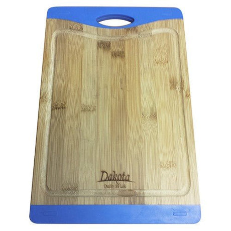 Dakota Sinks DSA-BCBWS Signature 8 3/4 Inch Bamboo Cutting Board with Silicone Edge Dakota Sinks