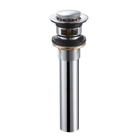 Dakota Sinks DSF-34BSH00 Kennedy 6 1/2 Inch Deck Mount Bathroom Faucet with Pop-Up Drain and Overflow Dakota Sinks