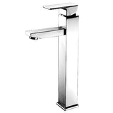 Dakota Sinks DSF-34BVE00 Kennedy 12 Inch Vessel Bathroom Faucet with Pop-Up Drain and No Overflow DSF-34BVE00CR Dakota Sinks Chrome