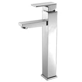 Dakota Sinks DSF-34BVE00 Kennedy 12 Inch Vessel Bathroom Faucet with Pop-Up Drain and No Overflow DSF-34BVE00BN Dakota Sinks Brushed Nickel