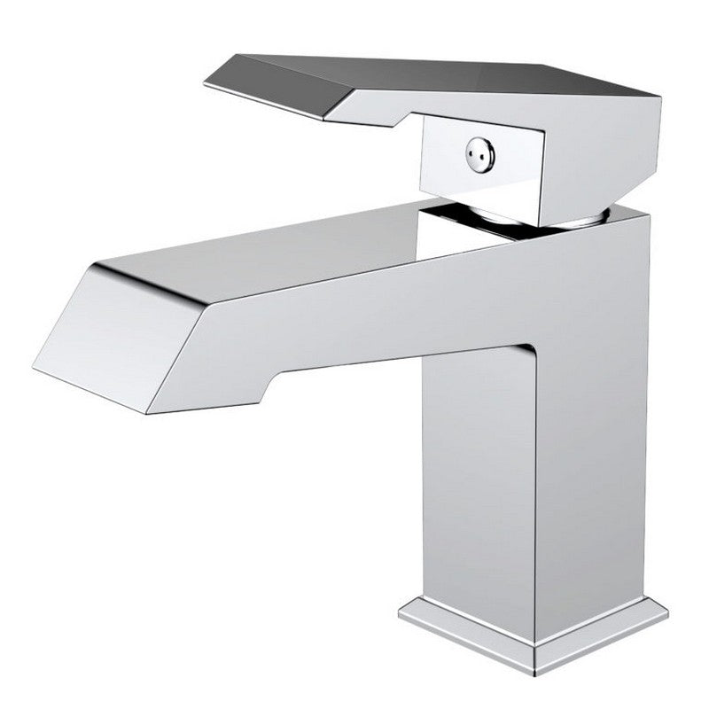 8 Inch Deck Mount Bathroom Faucet with Push Pop-Up Drain - Dakota Sinks