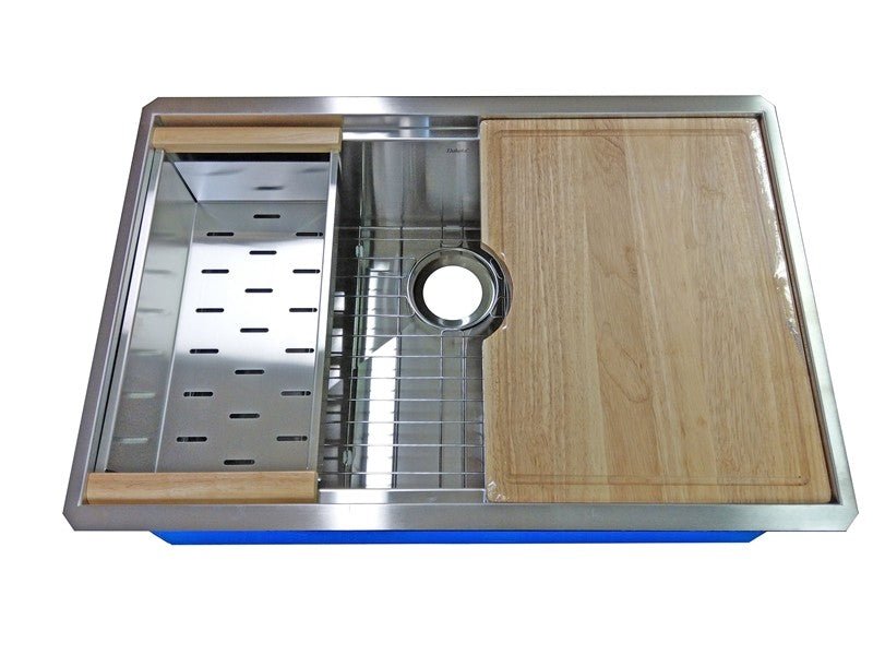 DSL-5050LD Sink | 50/50 Under-mount Stainless Steel Kitchen Sink
