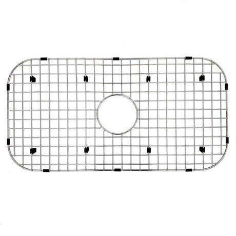 Dakota Sinks DSR-BG3218 Signature R Series 27 1/4 Inch Bottom Grid - Brushed Nickel Dakota Sinks