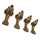 Dakota Sinks DST-ACFBN Signature 4 Piece Claw Feet Set Dakota Sinks
