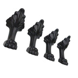 Dakota Sinks DST-ACFBN Signature 4 Piece Claw Feet Set DST-ACFMBK Dakota Sinks Matte Black