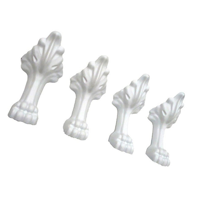 Dakota Sinks DST-ACFBN Signature 4 Piece Claw Feet Set DST-ACFW Dakota Sinks White