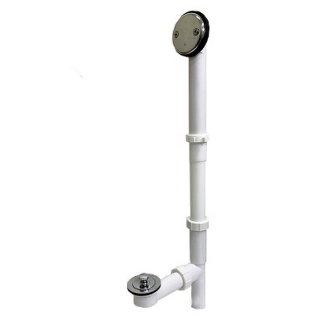 Dakota Sinks DST-BDKCR Signature 1 1/2 Inch Bathtub Drain and Overflow Kit Dakota Sinks