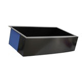 Dakota Sinks DSZ-A3620 Signature Z-Series 36 Inch Zero Radius Single Bowl Apron Front Stainless Steel Kitchen Sink with Bottom Grid Dakota Sinks