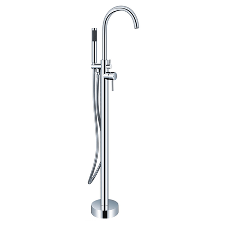 Dakota Sinks DSF-00BTF01 Signature 43 3/8 Inch Floor Mounted Bathtub Filler Dakota Sinks