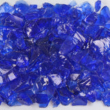 Dark Blue Terrazzo Glass TDKBLUE1-1 American Specialty Glass 1 Lb. #1 (1/8" - 1/4")