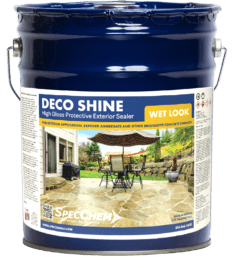Deco Shine High-Gloss Protective Exterior Sealer - SpecChem