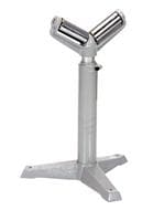 Deluxe Roller Stands STAND-V Vestil Manual - (2) 5" V Rollers - 9" W Across (23-1/2" to 39-1/4")