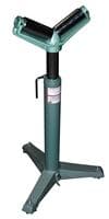 Deluxe Roller Stands STAND-G-V Vestil Gas - 14" (2) 5" "V" Rollers (9" W across) (26" to 38")