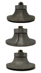 Demi Bullnose Vacuum Brazed Profile Bit B-10e1 Dia Plus B10 P1(#30/40)