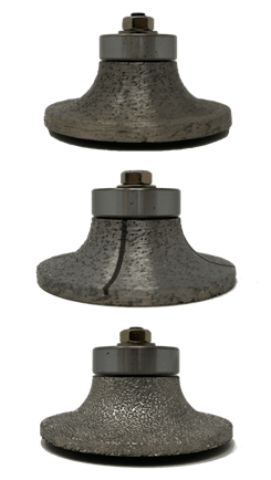 Demi Bullnose Vacuum Brazed Profile Bit B-10e1 Dia Plus B10 P1(#30/40)