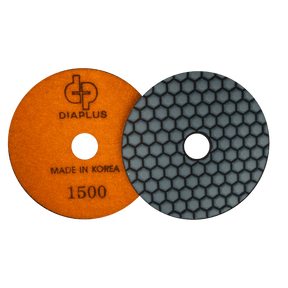 Dia Plus Dry Diamond Polishing Pads DPD41500 Dia Plus 4" 1500