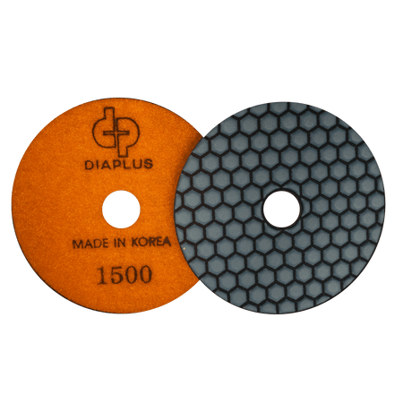 Dia Plus Dry Diamond Polishing Pads DPD41500 Dia Plus 4" 1500