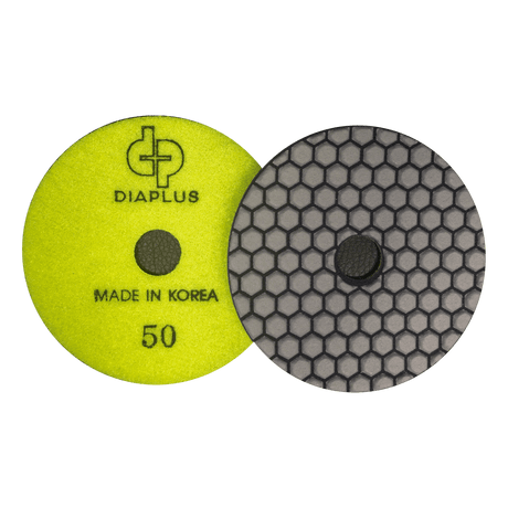 Dia Plus Dry Diamond Polishing Pads DPD40050 Dia Plus 4" 50