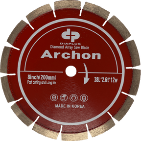 Dia Plus Archon 8" Blade for Blue Ripper Junior Saw - Sale BRS0810R Dia Plus Single Blade