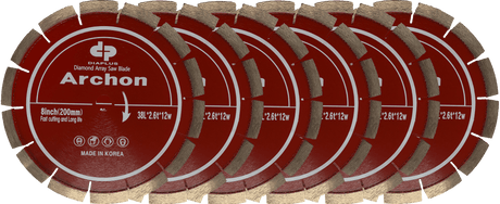 Dia Plus Archon 8" Blade for Blue Ripper Junior Saw - Sale BRS0801R-6PACK Dia Plus 6 Pack