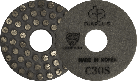 Dia Plus Concrete Metal Dot Grinding Pads MPC4-30S Dia Plus 4" 30