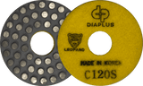Dia Plus Concrete Metal Dot Grinding Pads MPC4-120S Dia Plus 4" 120