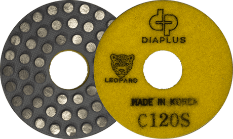 Dia Plus Concrete Metal Dot Grinding Pads MPC4-120S Dia Plus 4" 120