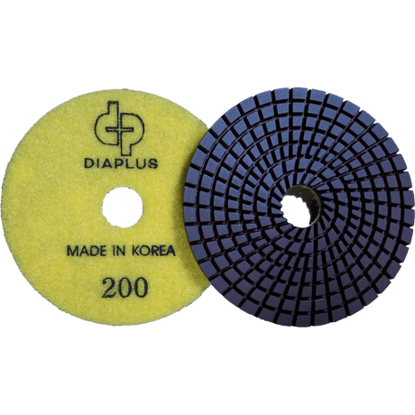 Dia Plus Premium Wet Diamond Polishing Pad for Granite, Marble, Natural Stone, and Concrete PDP30200 Dia Plus 3" 200